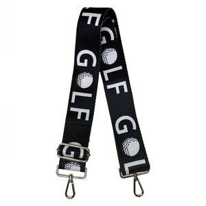NEW AHDORNED women's sports guitar straps in caddie golf ball black